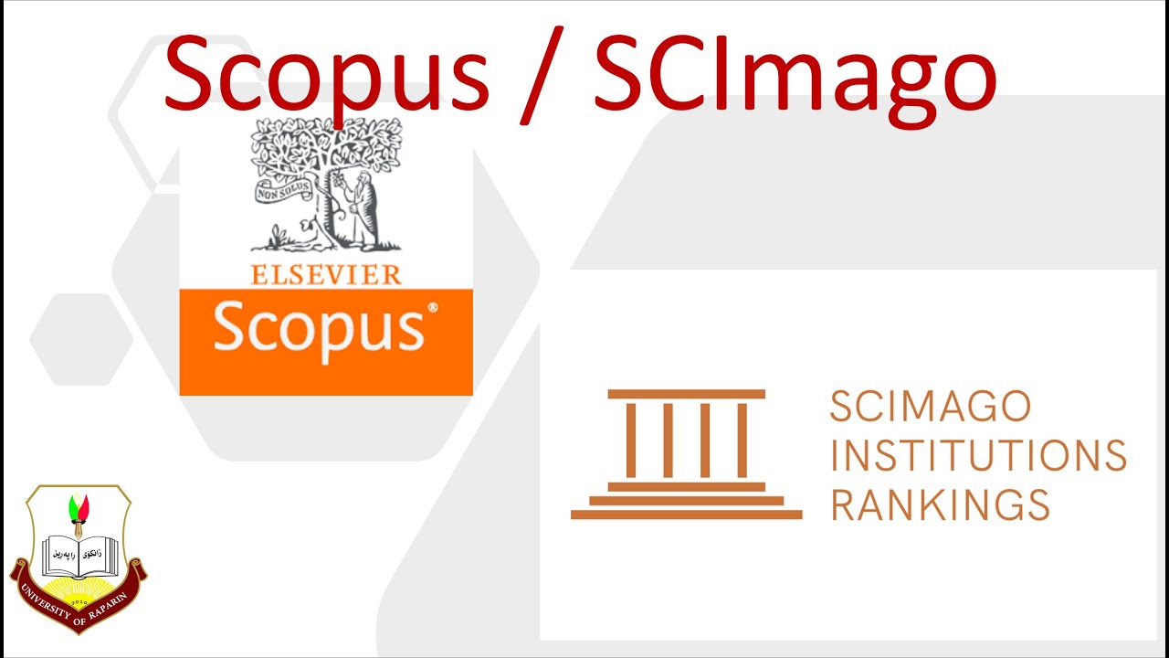 Scopus vs SCImago ranking for UoR