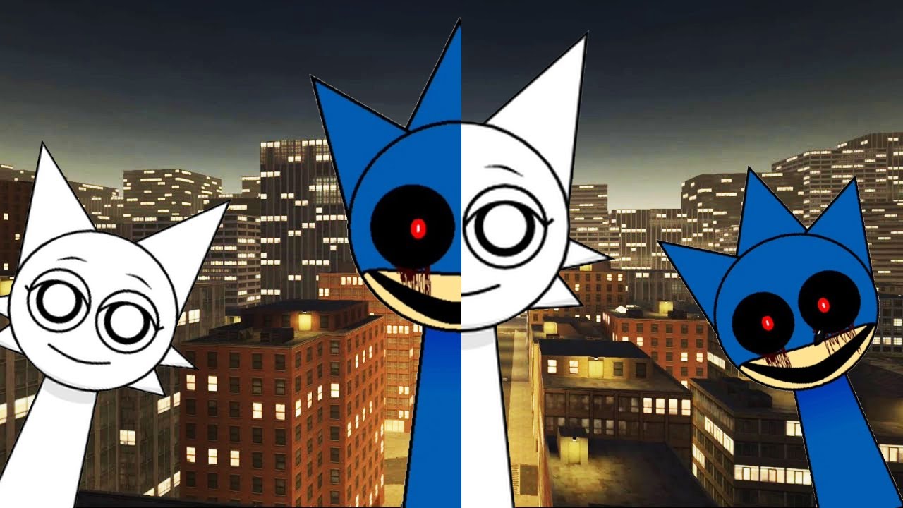 Piramixed Sprunki Wenda And Nightmare Sonic Nextbot Gmod