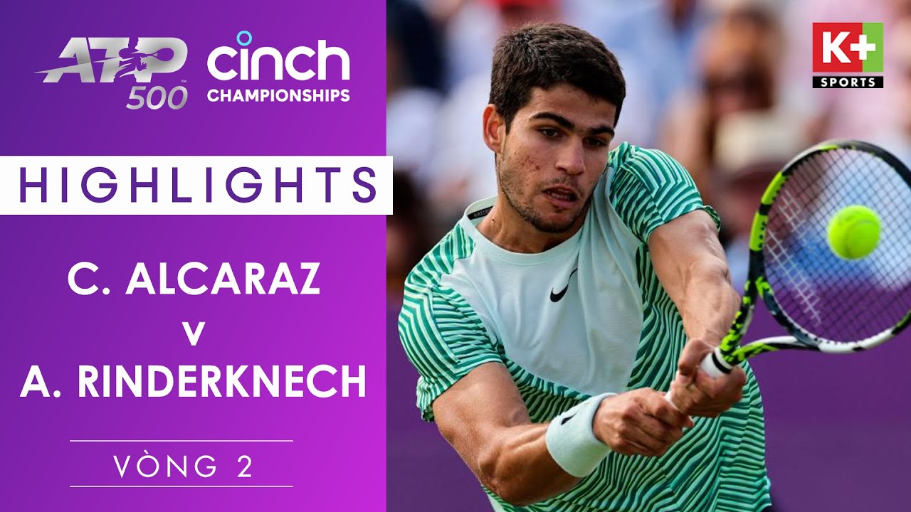 C. ALCARAZ v A. RINDERKNECH | CINCH CHAMPIONSHIPS 2023 | HIGHLIGHT ATP 500
