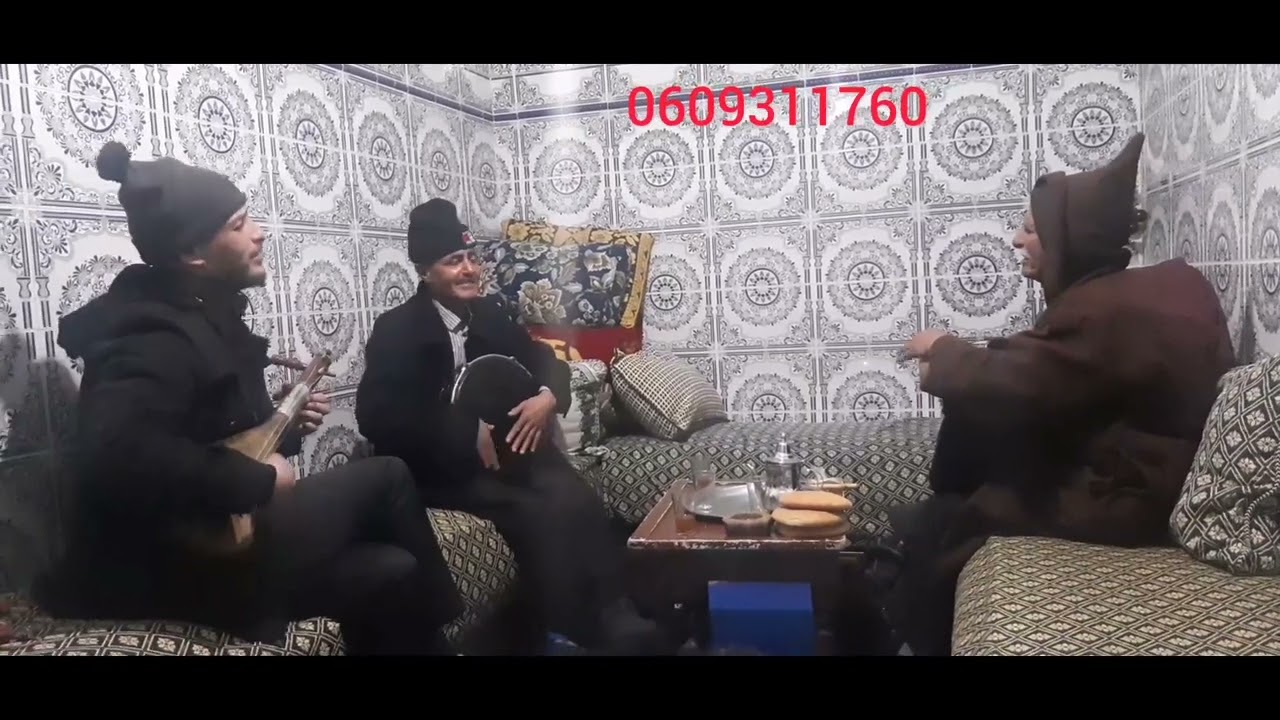 النغمة الحريزية اغنية لالة مغنية من آداء إسماعيل بن الجيلالي وحمادي وولد الحطاب