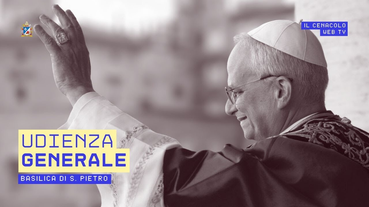 ore 9:50 - UDIENZA GENERALE di PAPA LEONE XIV - 21/01/2026