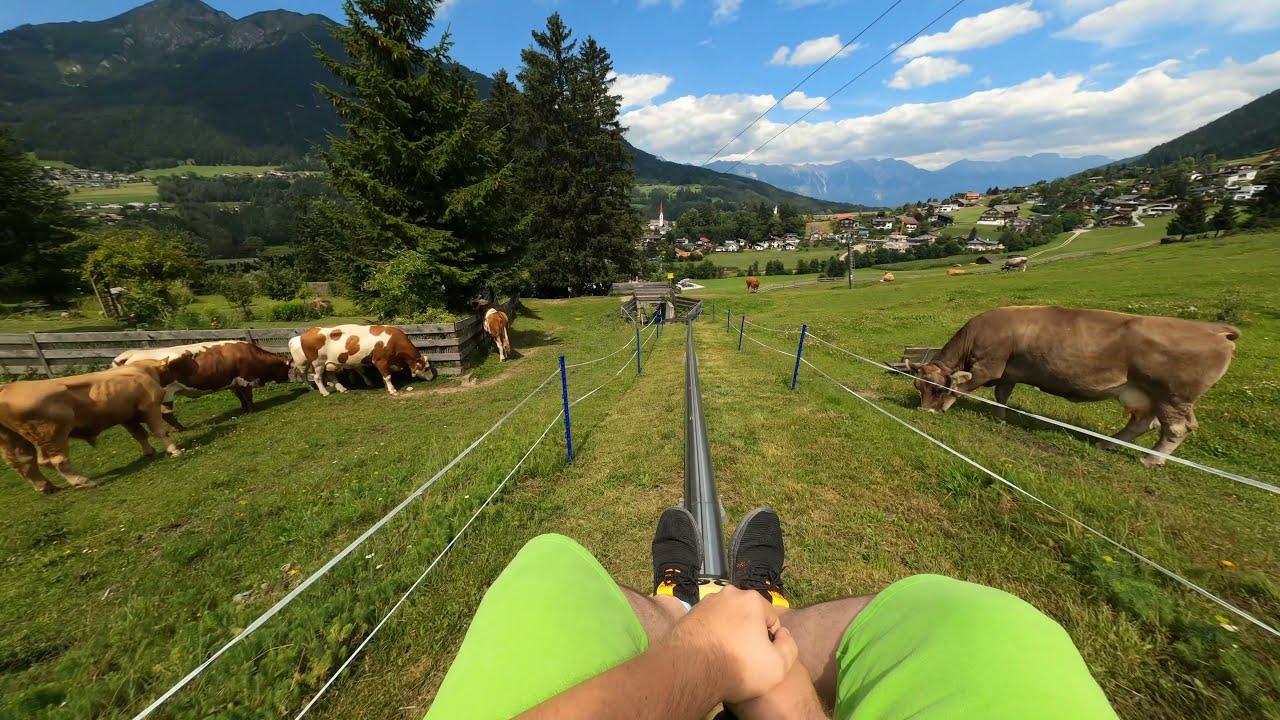 Sommerrodelbahn Mieders POV [4K]