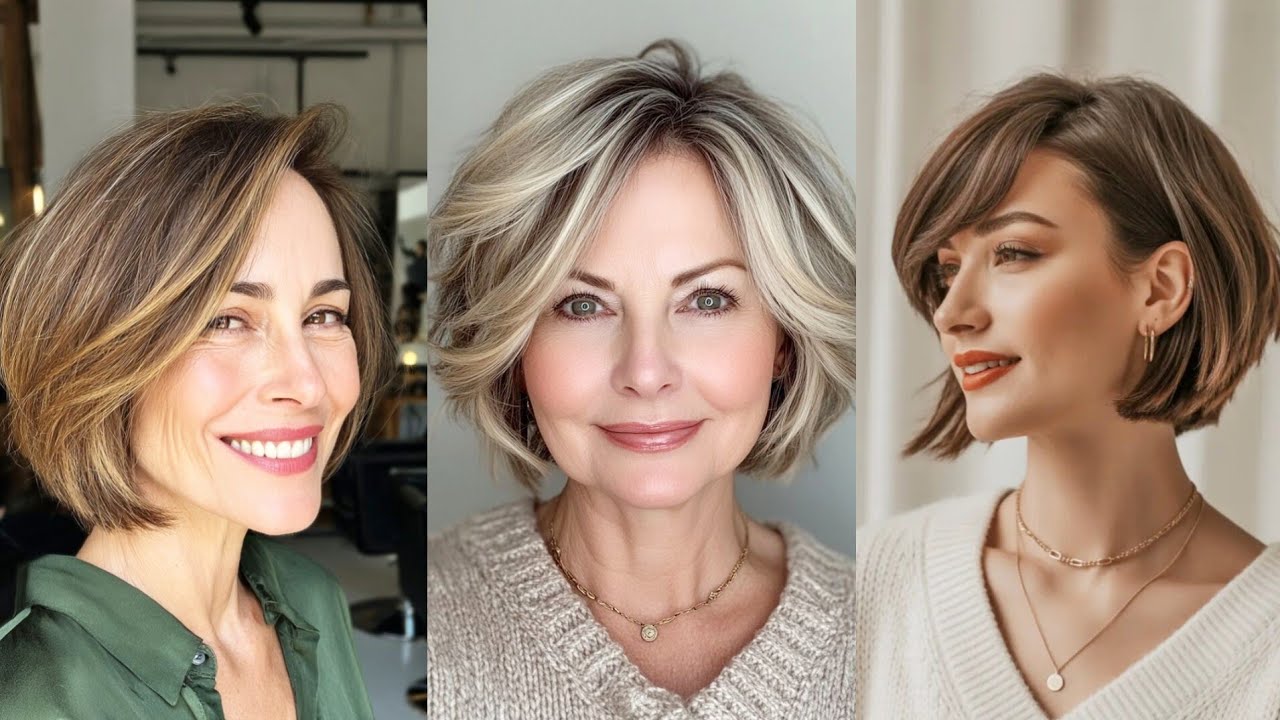 CORTE DE CABELO PARA 50+ 60+ 70+ MULHERES - CORTE CABELO FEMININO