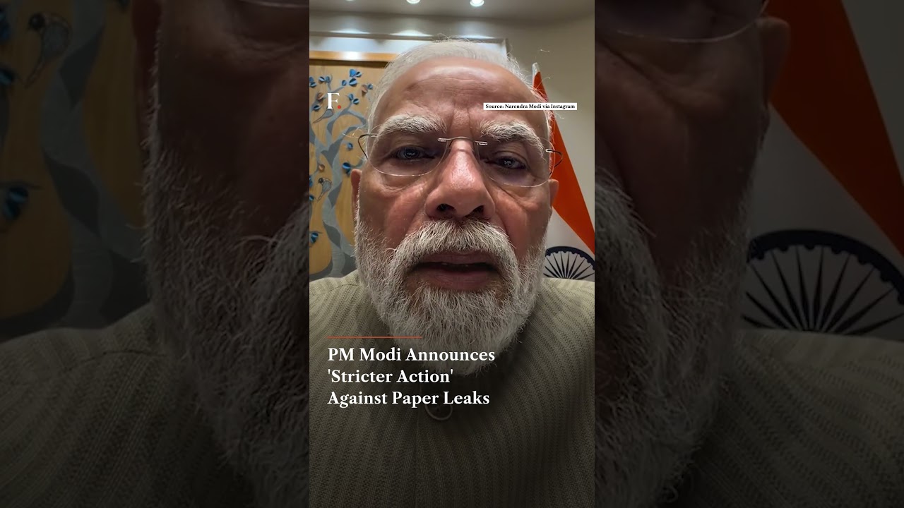 PM Modi Announces 'Stricter Action' Against Paper Leaks | Firstpost News