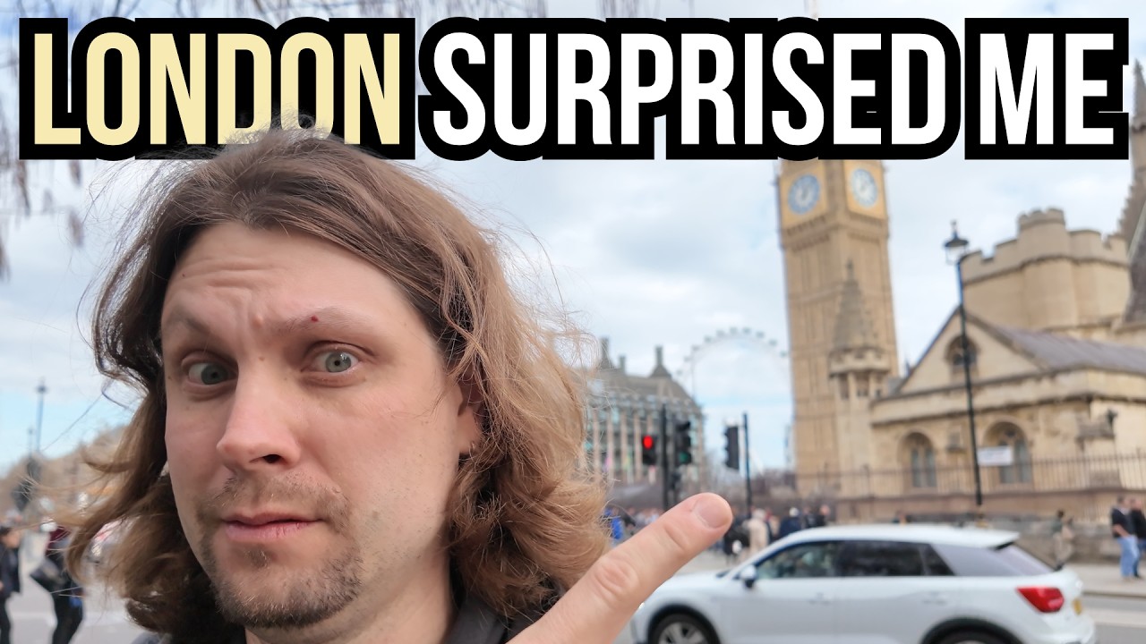 My First Time in London &mdash; It Wasn&rsquo;t What I Expected &mdash; Comprehensible Russian Vlog (A2&ndash;B1)