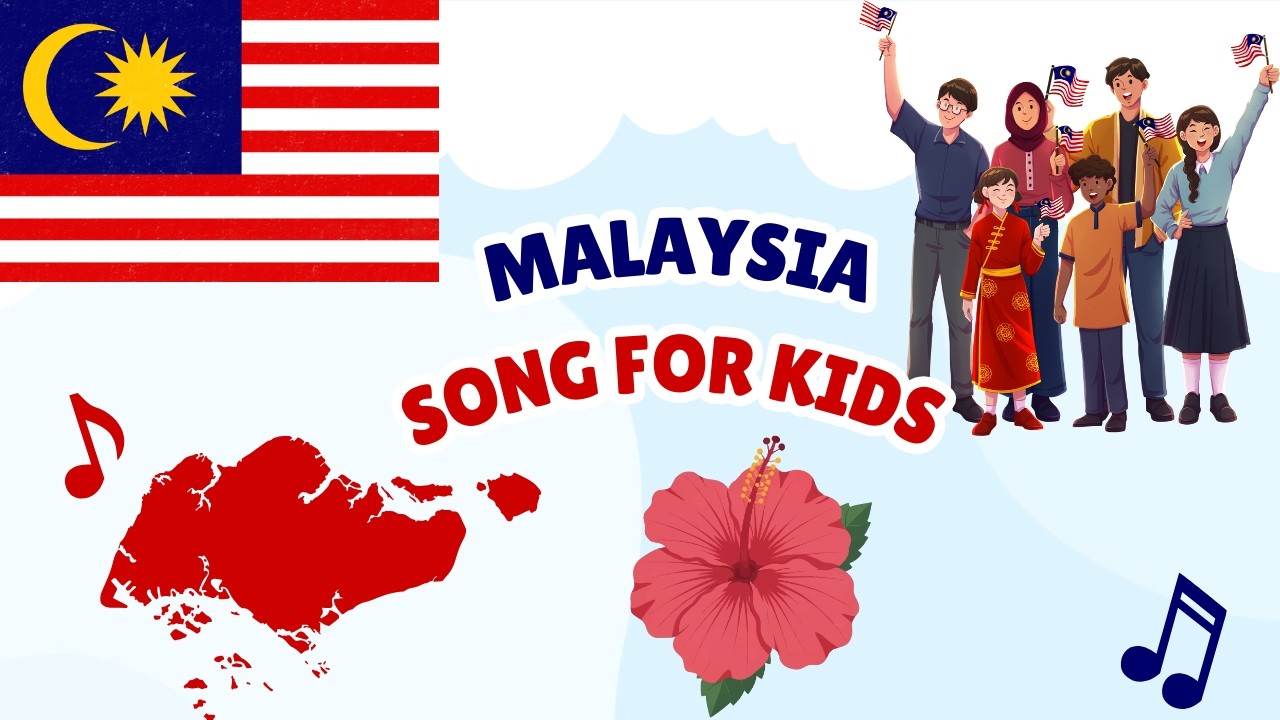 Malaysia Song for Kids | Learn About Malaysia | Asia Geography