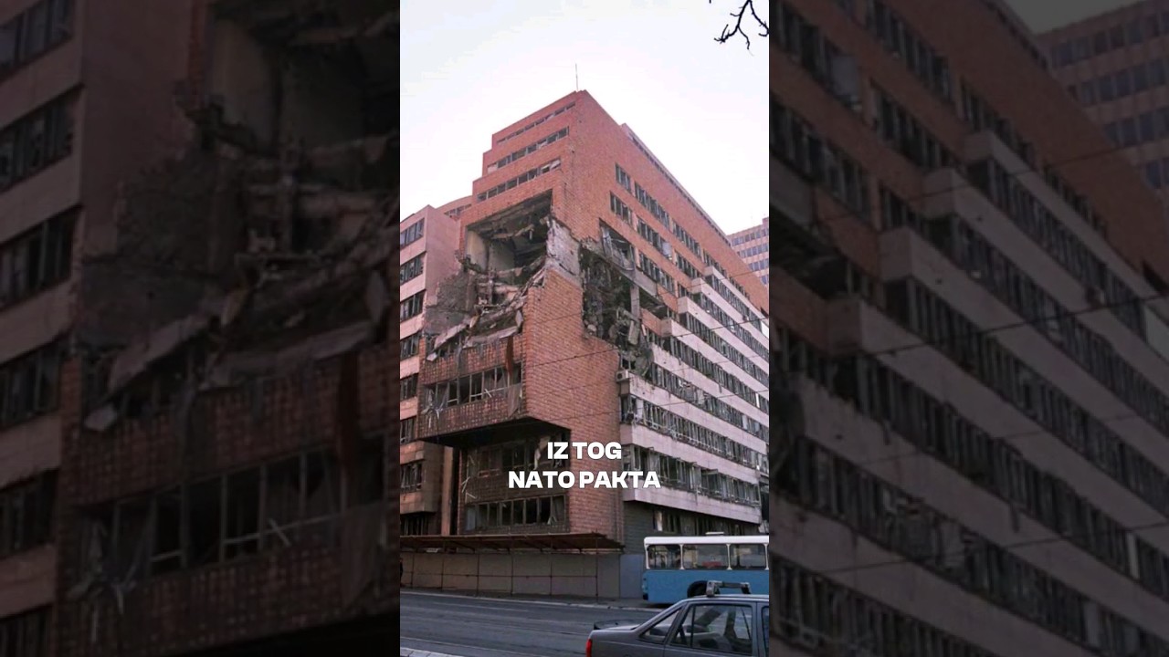 O simbolici (ne)obnavljanja zgrade General&scaron;taba o&scaron;tećenog u NATO bombardovanju 1999 godine.