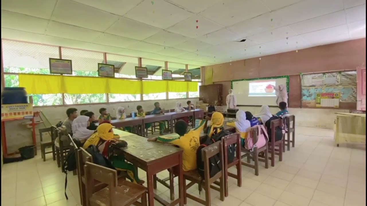 Praktik mengajar di sekolah dasar (SD) #pgsd#unipal