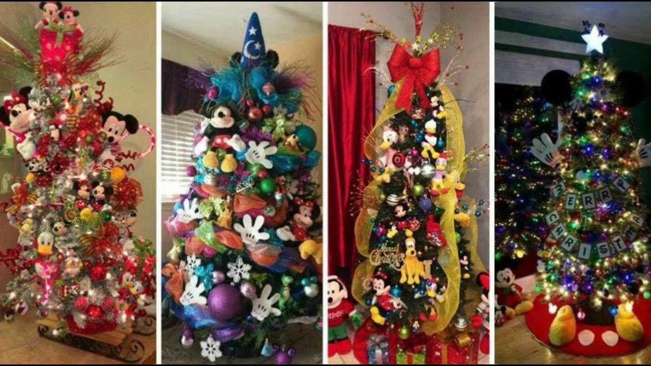 Decoraciones navideñas de Mickey Mause