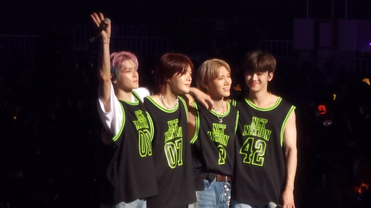 230826 Beautiful | NCT NATION 엔시티 네이션 단체콘 뷰티풀 둥둥섬 폰카 직캠 fancam #taeyong #ten #yuta #jaemin