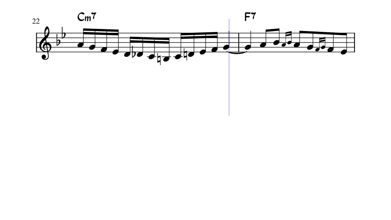 Autumn Leaves (Jazz Standard) Piano Solo as played by Hank Jones (sheet music, Noten, partitura)