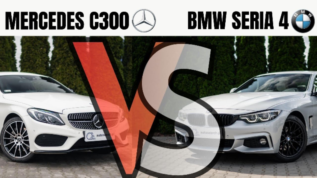 POJEDYNEK -  MERCEDES C300 VS BMW SERIA 4! NAJLEPSZE COUPE DO 100 000 ZŁ?!