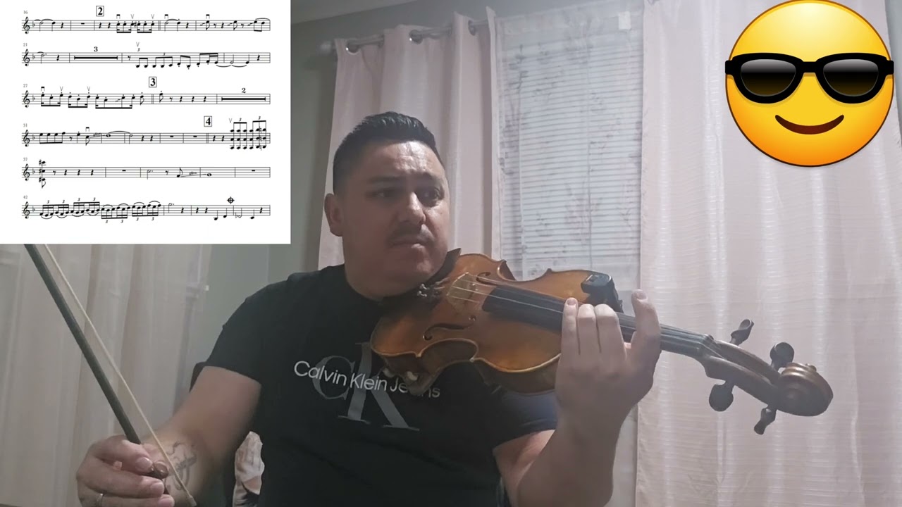 Regalo de dios tutorial para violín