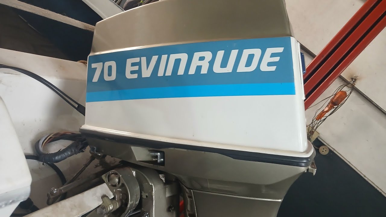 Instalação Power trim hidráulico manual motor Evinrude 70