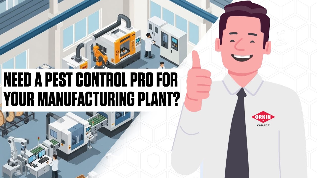 Professional Manufacturing Pest Control From Your Local Orkin Pro | Orkin Canada