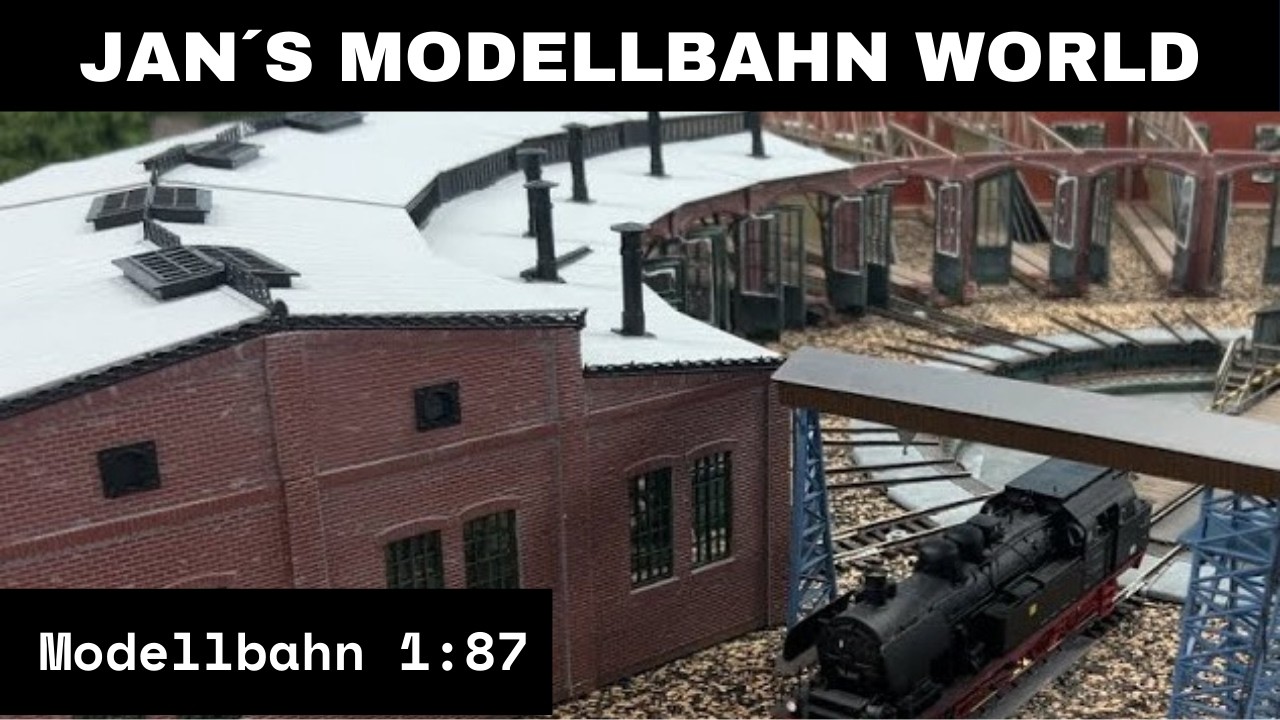 Modelleisenbahn Spur H0/1:87-Teil 43 Drehscheibe Umbau auf Digital Fortschritt im BW und mehr.