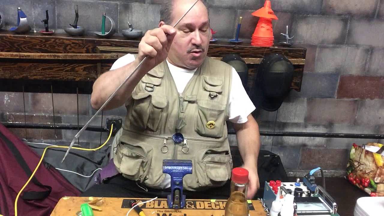 I Can Haz Armory #5 - Rewiring a foil blade
