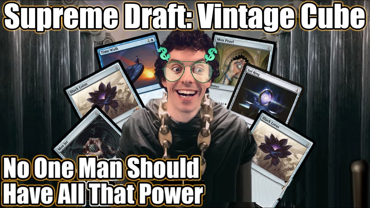 How To Play More Than One Sol Ring: MTGO Supreme Vintage Cube Draft