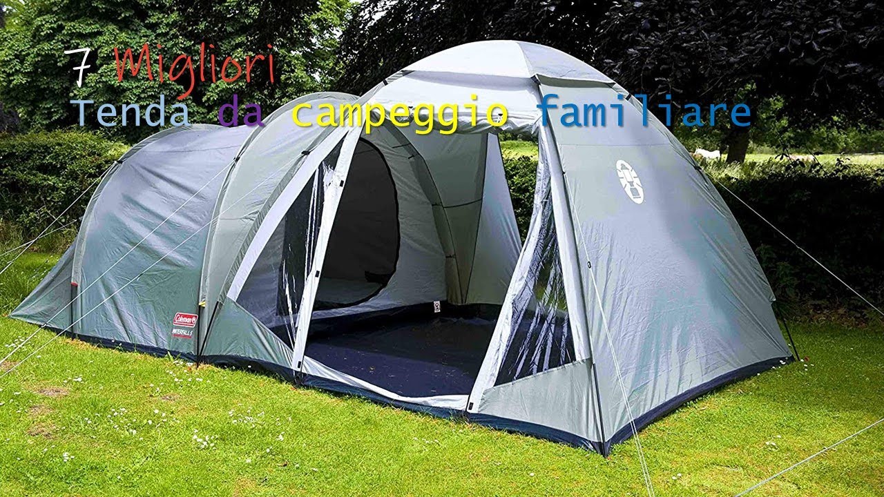 🏕️⛺Le Migliori [Sette] Tenda da campeggio familiare 4 persone