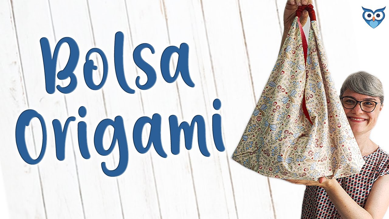 Assista como fazer bolsa de dobradura de origami  Simples e Prática.