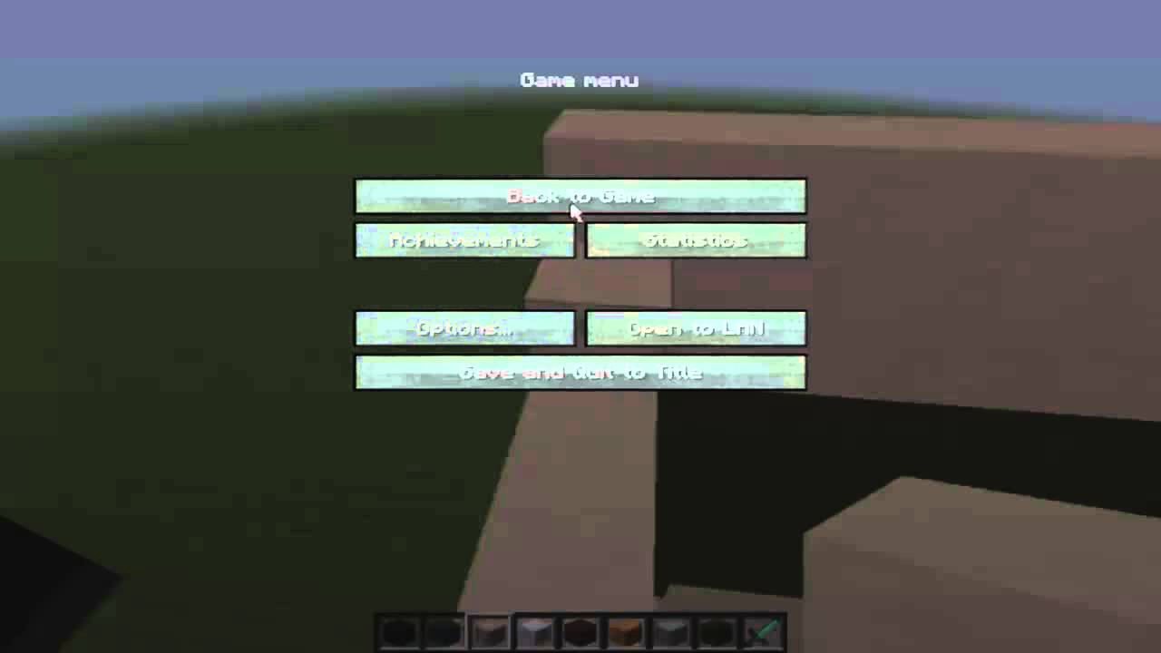 Minercaft статуя на afaf1BG