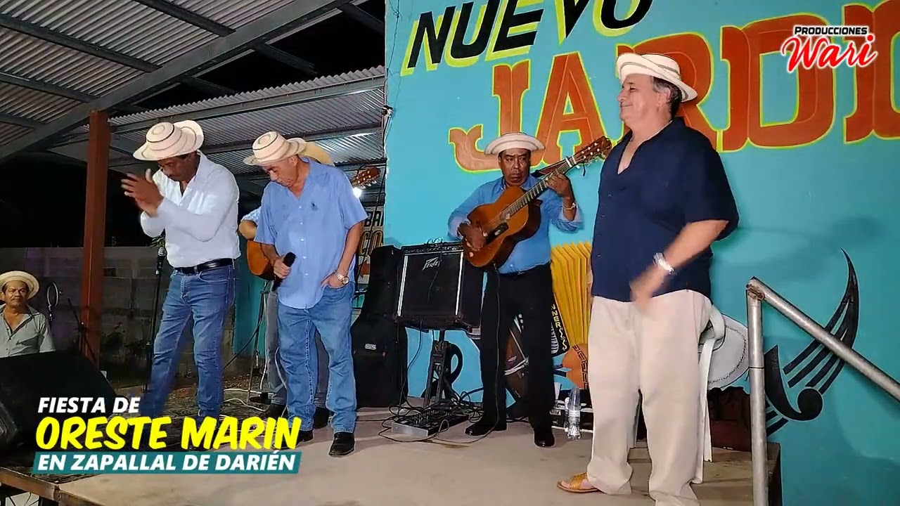 ZAPATERO TOLETÓN - MIGUELITO RIVERA - LILI SAMANIEGO Y TANO MOJICA - Fiesta de Oreste Marin