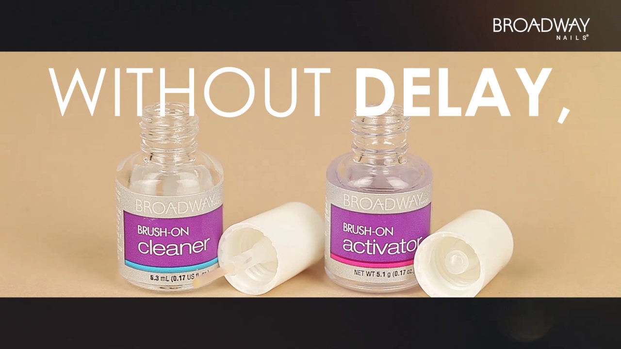 Broadway Nails Presents Brush On Gel Nail Kit | DIY Gel Manicure