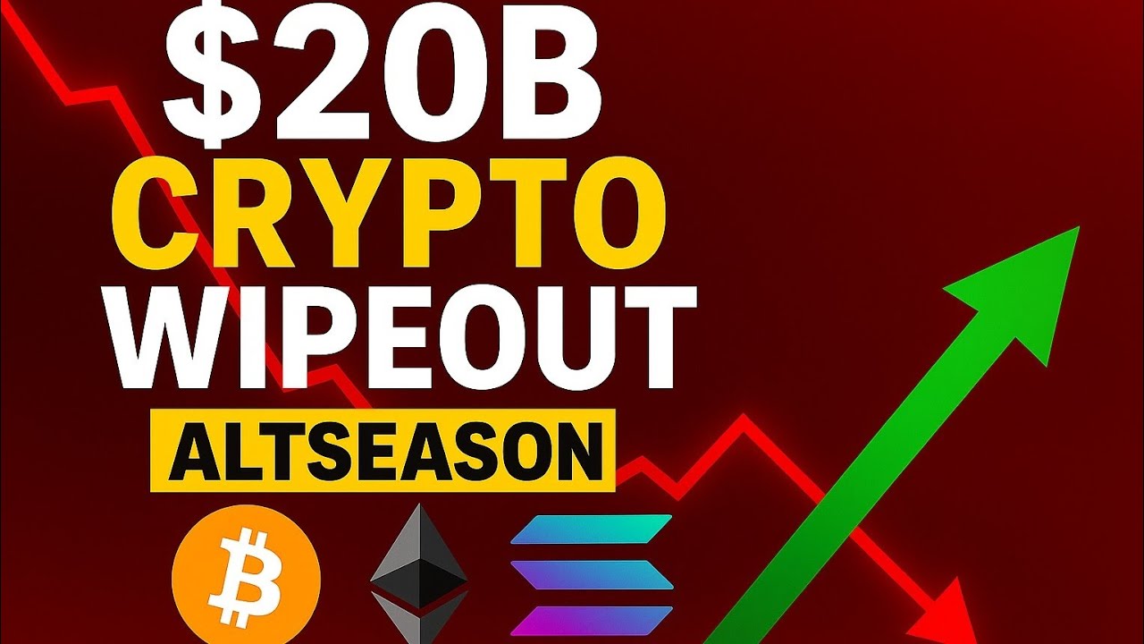 Biggest Crypto Liquidation in Years &mdash; I&rsquo;m Buying HARD (BTC / ETH / SOL Targets)