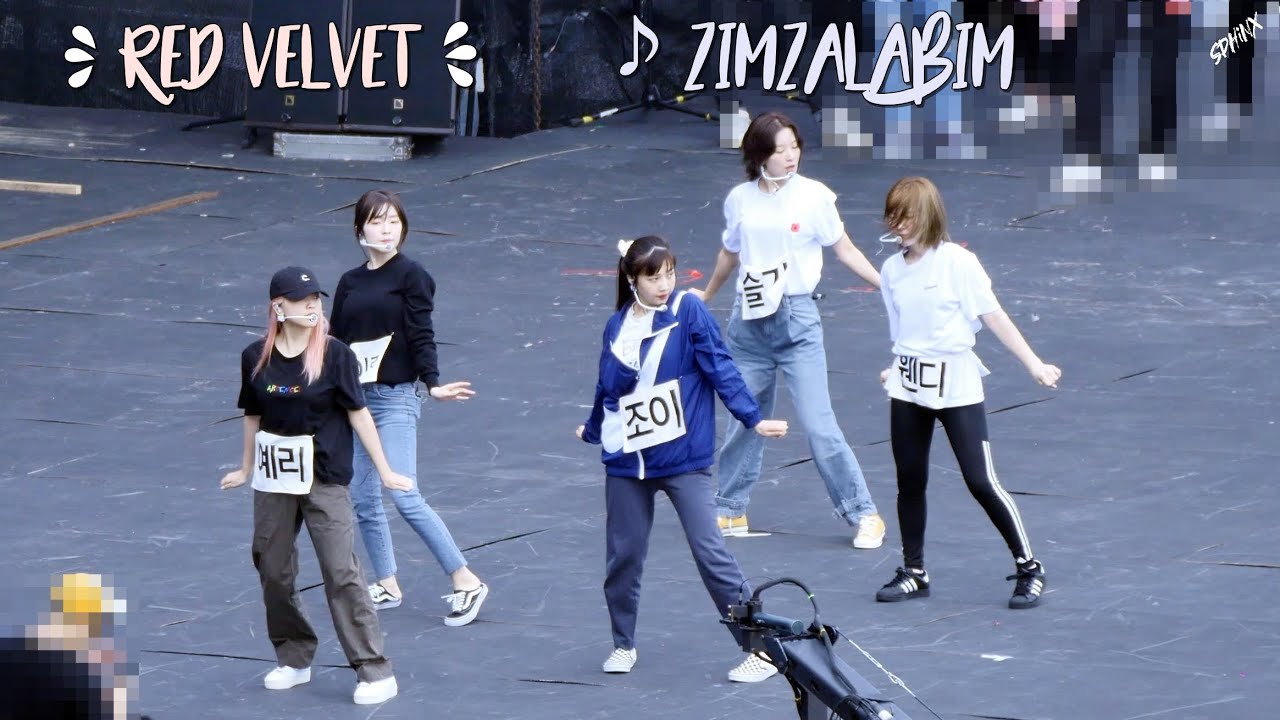 Red Velvet - Zimzalabim (Rehearsal, 레드벨벳, 짐살라빔, 직캠 fancam) by SPHiNX
