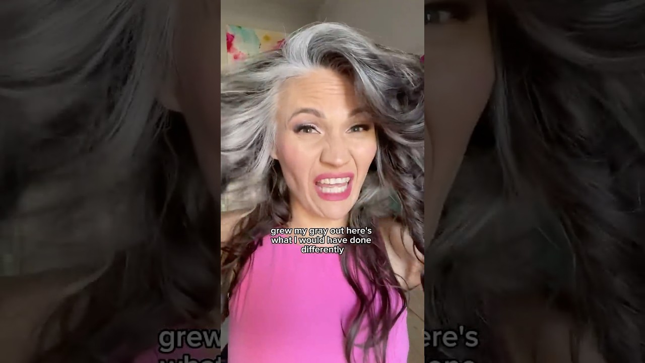 Stop being afraid of your gray hair