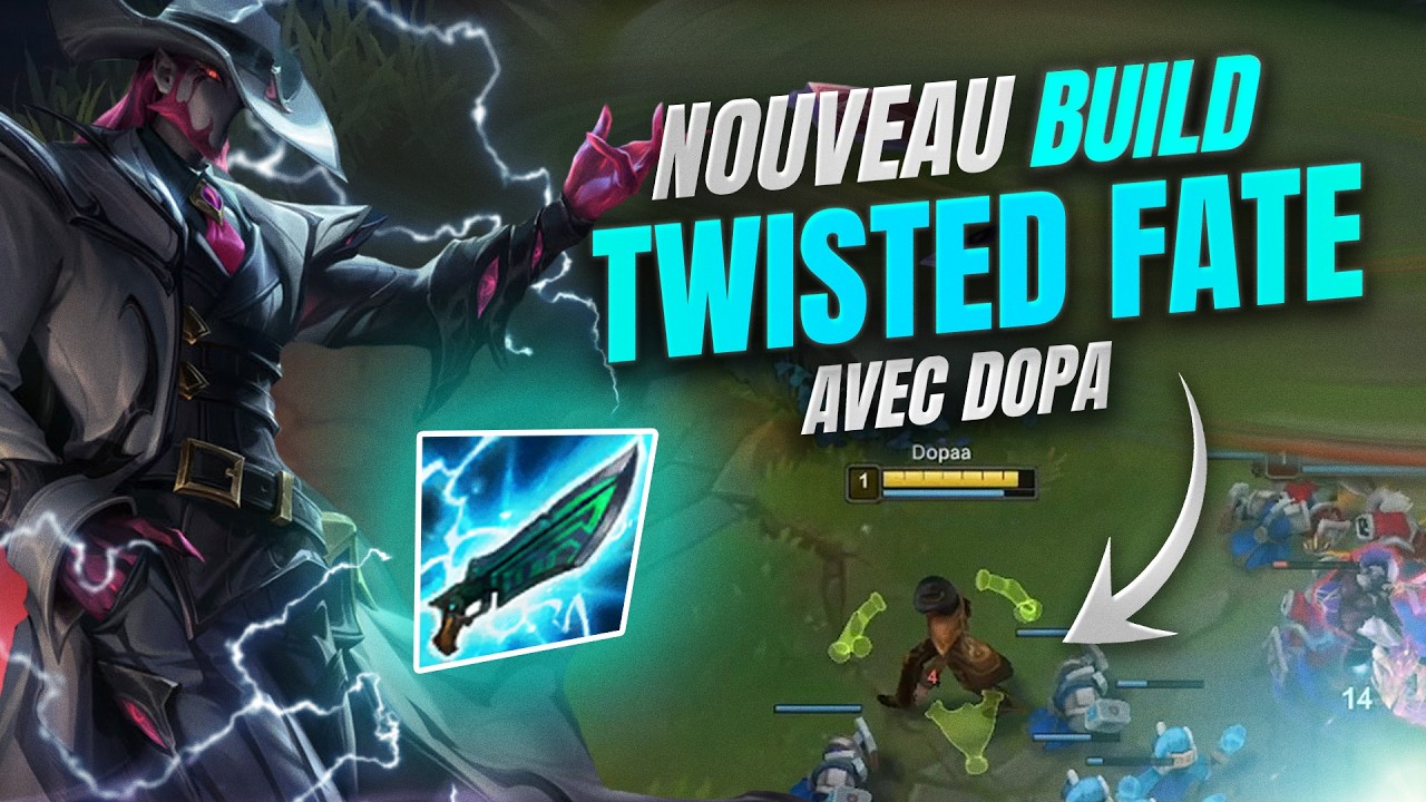DOPA FAIT UN NOUVEAU BUILD TWISTED FATE ET C'EST TOTALEMENT OP SUR LEAGUE OF LEGENDS !