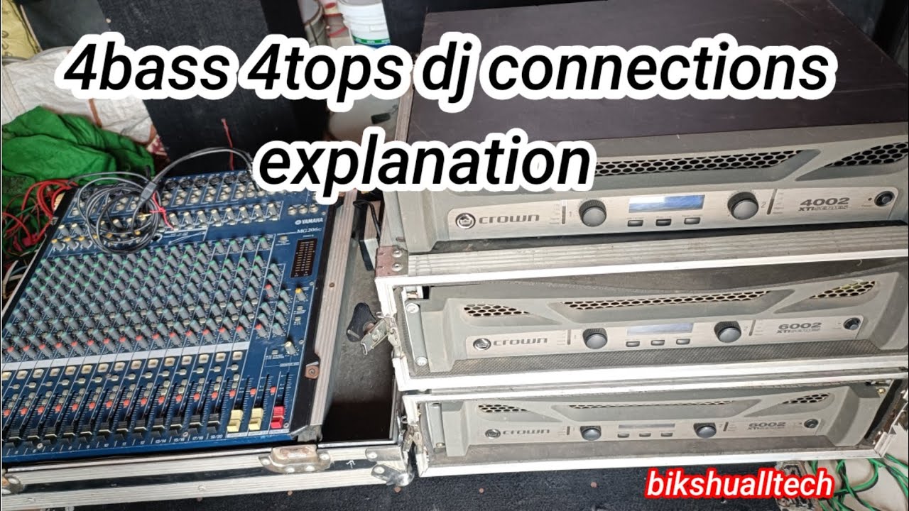 4bass 4tops dj connections | dj connections | 4bass 4tops