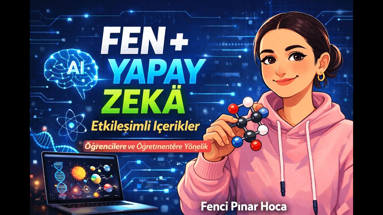 Fenci Pınar Hoca | Fen Derslerinde Yapay Zekâ ve Etkileşimli İçerikler