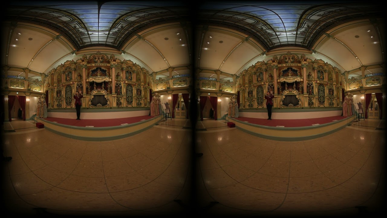 (VR180･3D) 2023.06.24 河口湖 音楽と森の美術館 ダンスオルガン