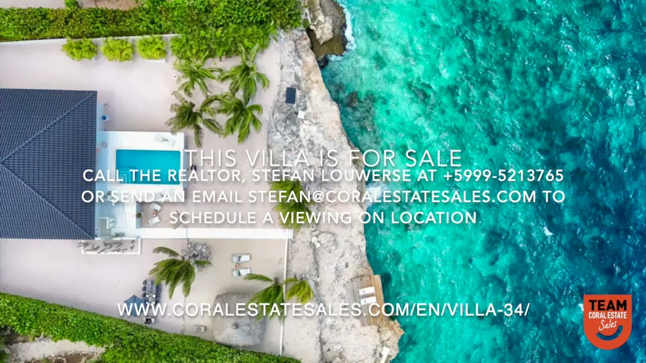 Villa 34 at Coral Estate, Ocean Front Delight - For Sale