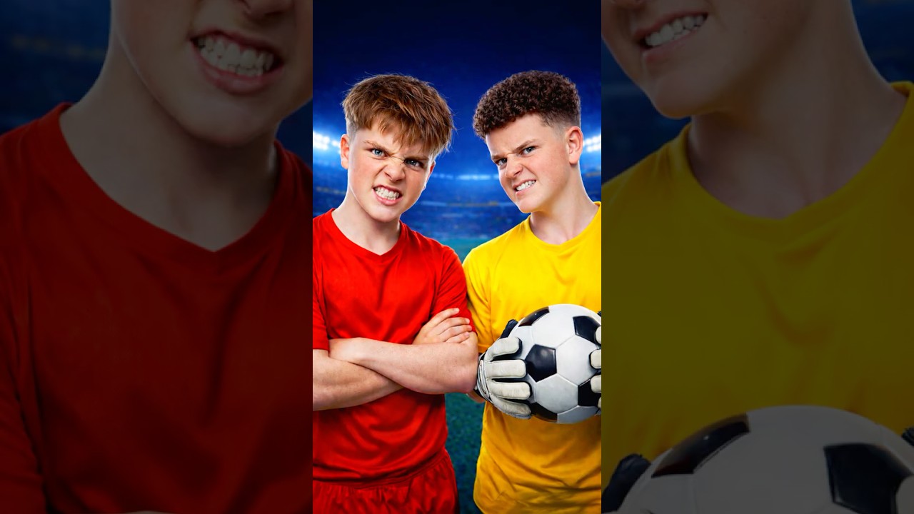 Вратарь против полевого игрока 🧤⚽️