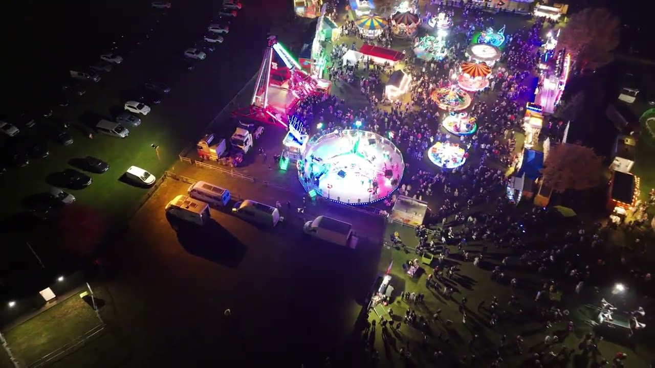 Winterton bonfire, fireworks and fairground. 5/11/2024