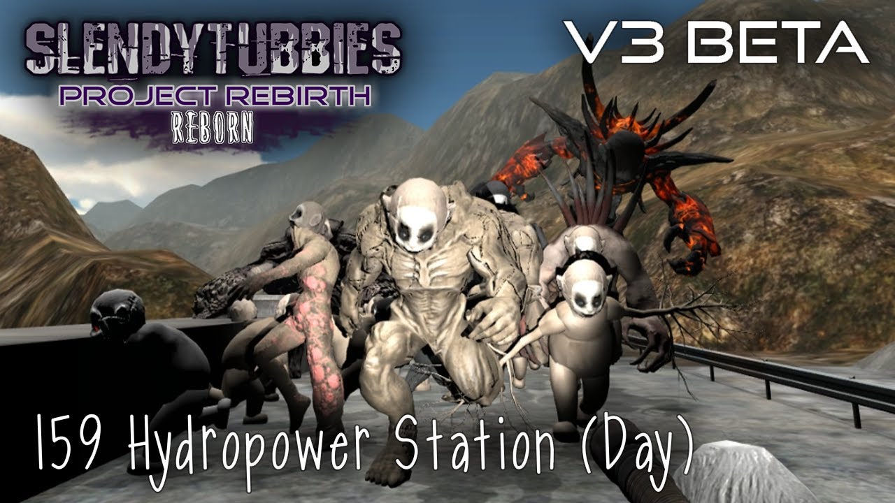 Slendytubbies: Project Rebirth Reborn V3 Beta - Hydropower Station (Day) |159|