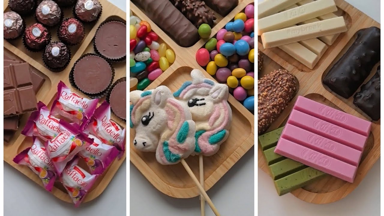 Filling Platter With Sweets ASMR