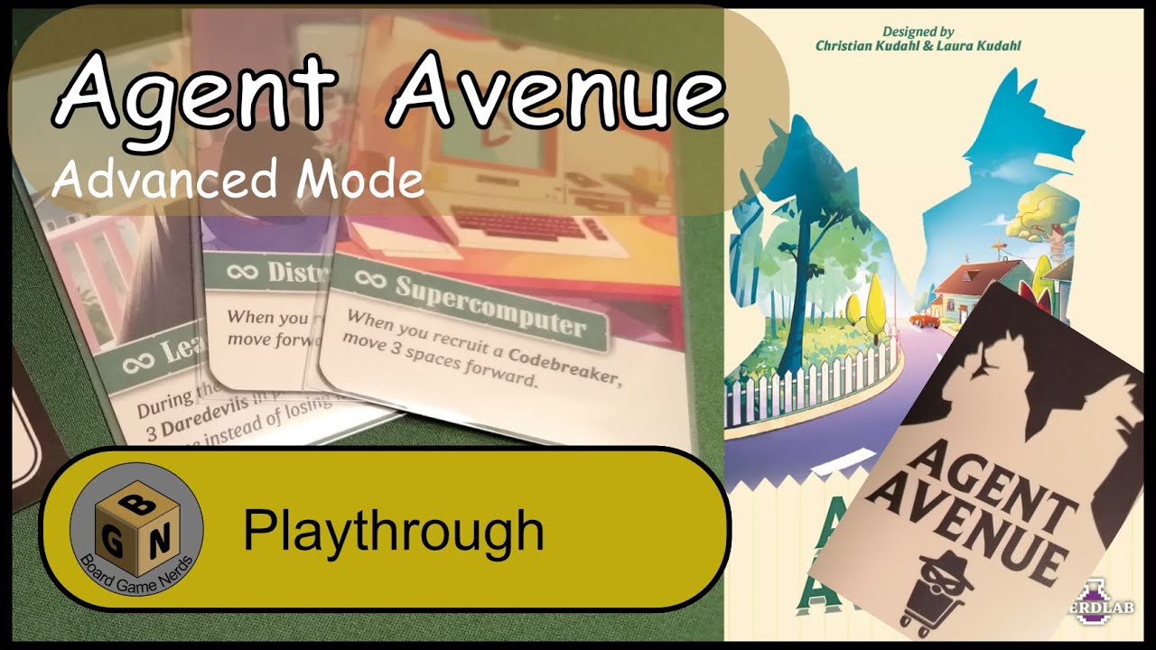Agent Avenue | 2-Player Playthrough 🕵️&zwj;♂️ (Advanced Mode)