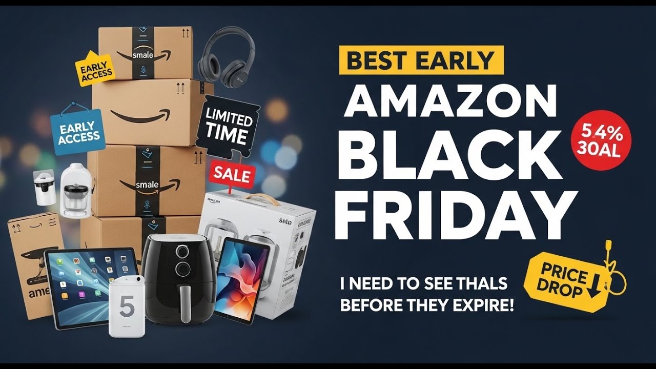 TOP 5 Best Early Amazon Black Friday Deals Massive Early Black Friday Deals – Printers & Gadgets
