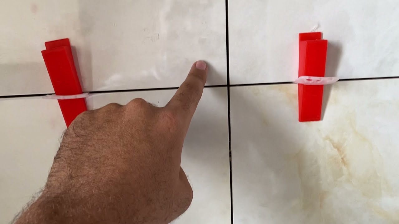 تركيب السيراميك او البورسلان بالكلبسات
