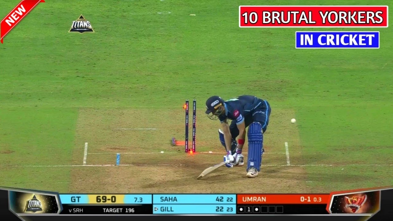 10 Toe Crushing Yorkers in Cricket ft. Bumrah, Malinga, Starc, Boult , Zahir Khan, B Lee ...