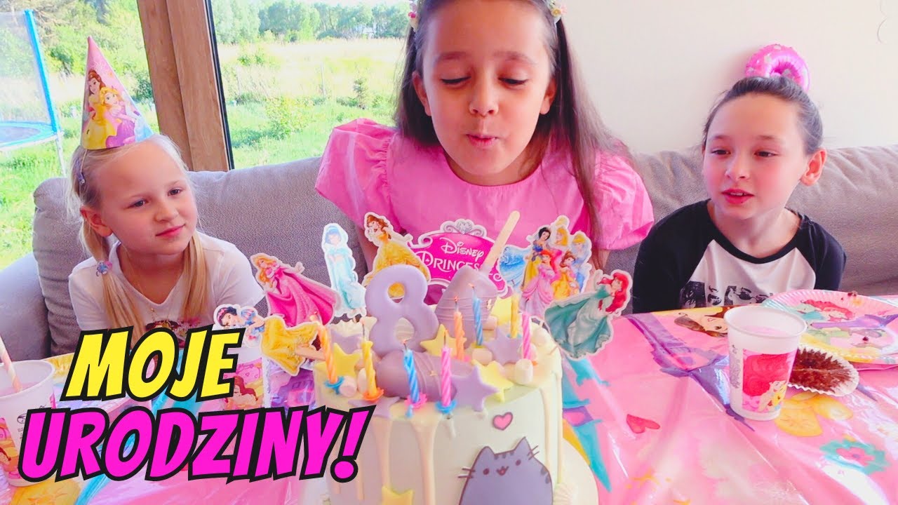 MOJE URODZINY! 🎂 w Stylu PUSHEEN i KSIĘŻNICZKI😍 - Impreza Urodzinowa!