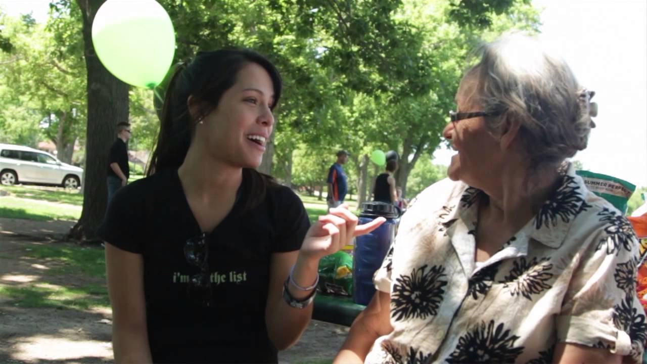 Christina meets her marrow donor, DiAnne.