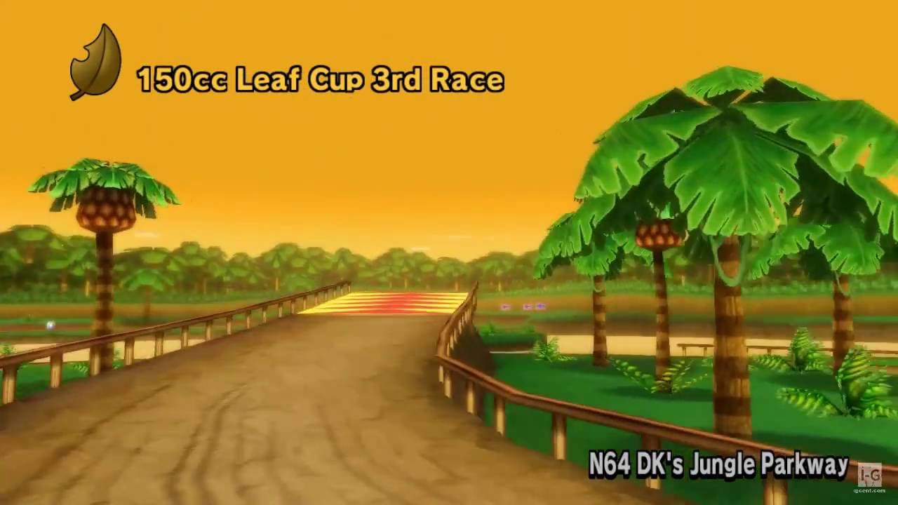 Mario Kart Wii 150cc Leaf Cup Gameplay HD
