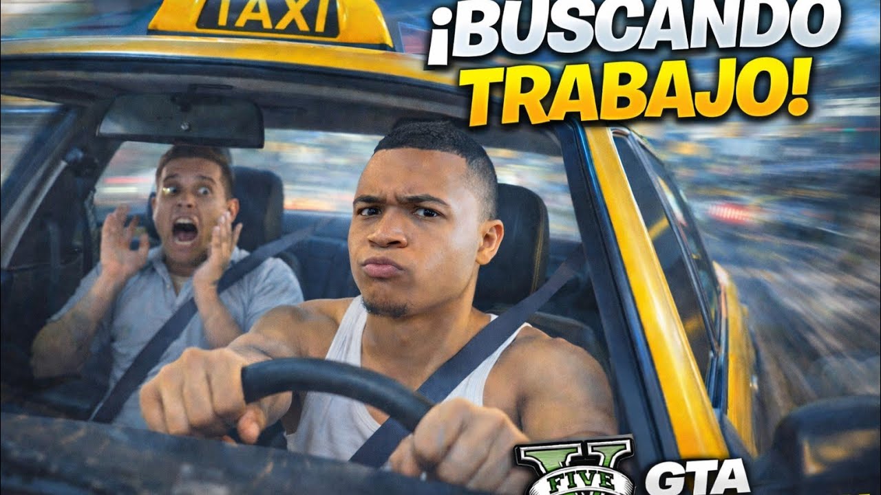 Buscando TRABAJO en GTA Roleplay… pero nada salió como esperaba!😭 