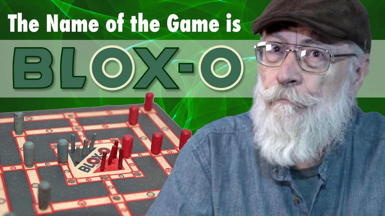 Blox-O - An antique variant of the classic game Nine Mens Morris, from an unexpected manufacturer.