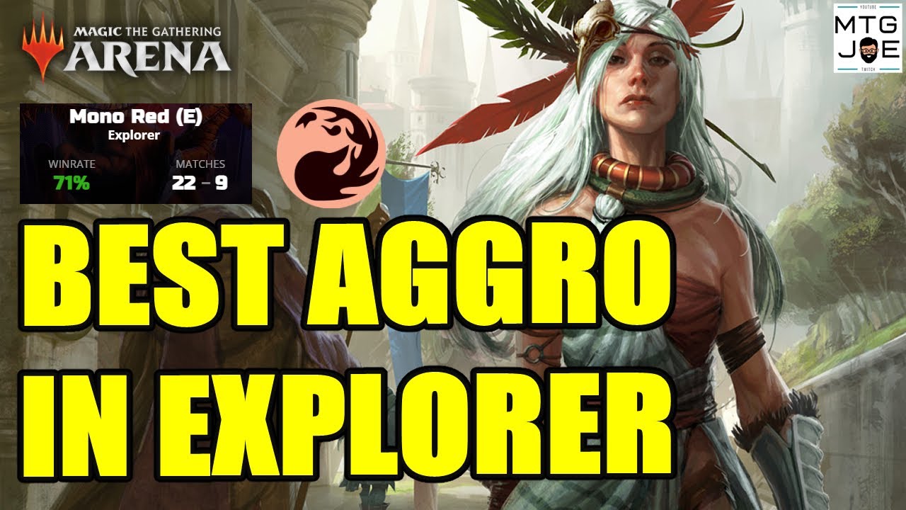 🔥ПРЕМЬЕРНАЯ АГГРО🔥 | MTG Explorer Mono Red Aggro | Игровой процесс Magic Arena