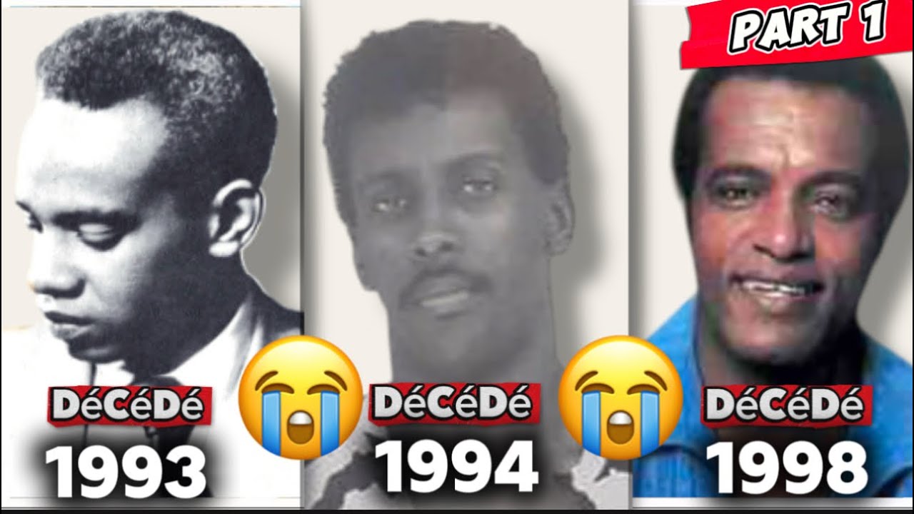 10 Atis Haïtiens🇭🇹 ki mouri dans les années 90! (1990-1999)😭